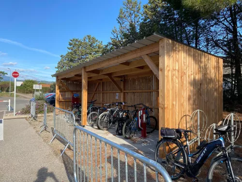 Nouvel abri vélo usine Céret 